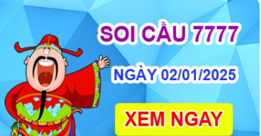 Soi cầu 7777 ngày 02-01-2025 – Cầu lô tứ quý 7777 hôm nay