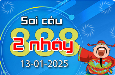 Soi Cầu 888 2 Nháy hôm nay ngày 13/01/2025