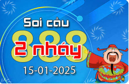 Soi Cầu 888 2 Nháy hôm nay ngày 15/01/2025